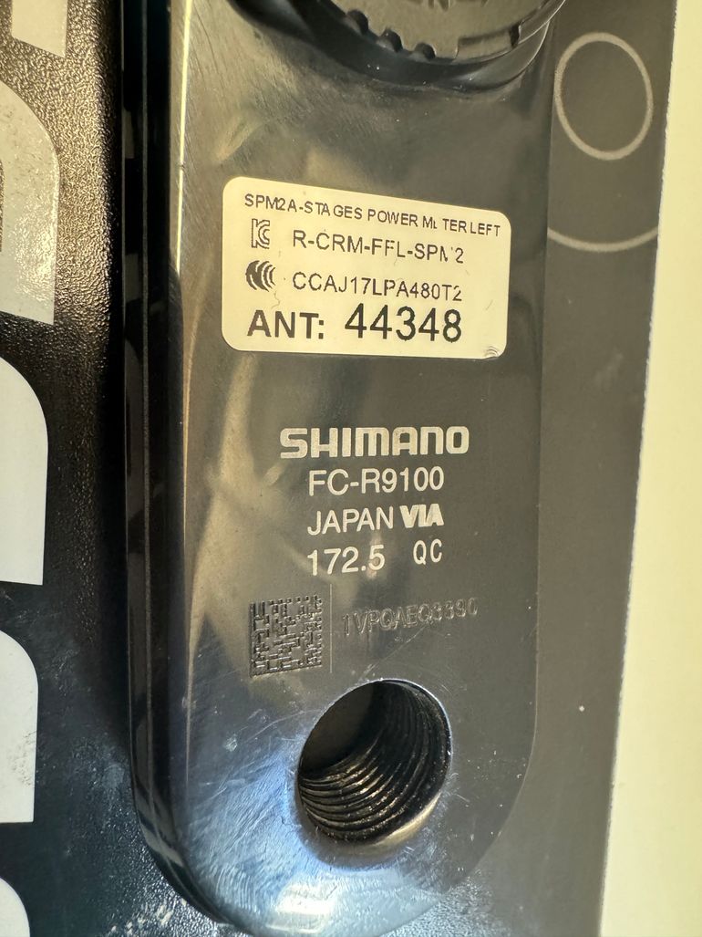 Used Stages Dura Ace 9100 172.5mm 2022 bike — image 3 of 4