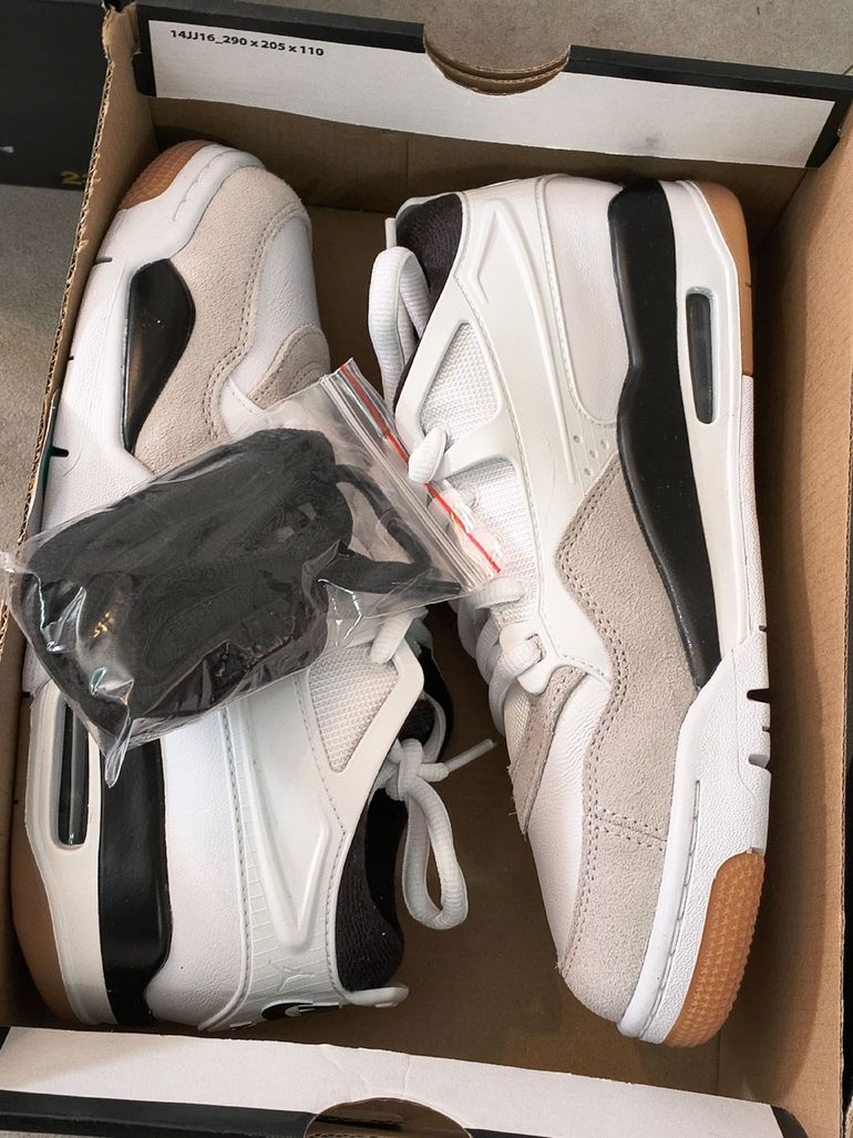 Used Jordan 4 RM tg 38.5 unisex White bike — image 9 of 9