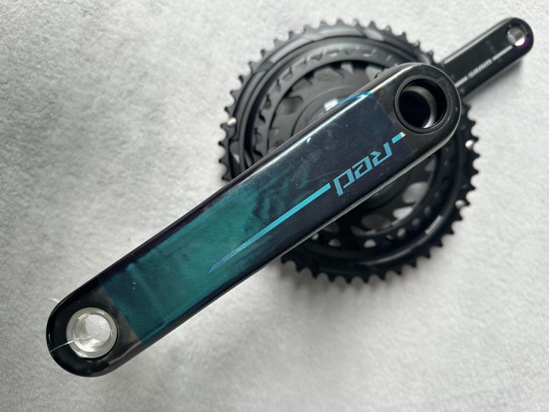 Used Sram Red AXS E1 DUB Powermeter Crankset 2x12 48/35 bike — image 4 of 7