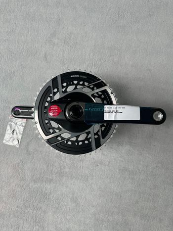 Used Sram Red AXS E1 DUB Powermeter Crankset 2x12 48/35 bike