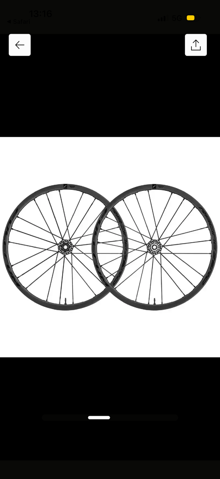 Used Fulcrum Racing Zero CMPTZN DB 2026 bike — image 2 of 3