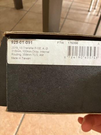Used Fox Transfer 31.6 mm, 100 mm escursione 2018 bike — image 2 of 2