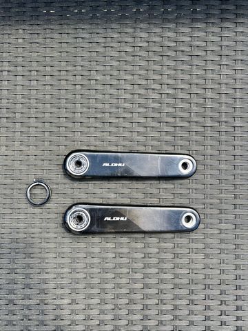 Gebrauchtes Rotor Aldhu Carbon Crank Drivetrain & Pedals
