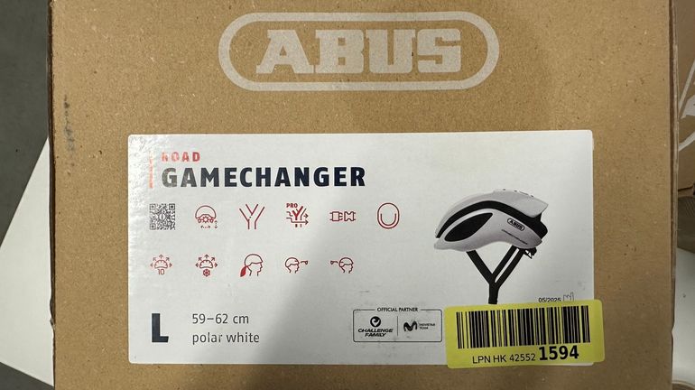 Used ABUS GAMECHANGER Polar White L bike — image 4 of 6