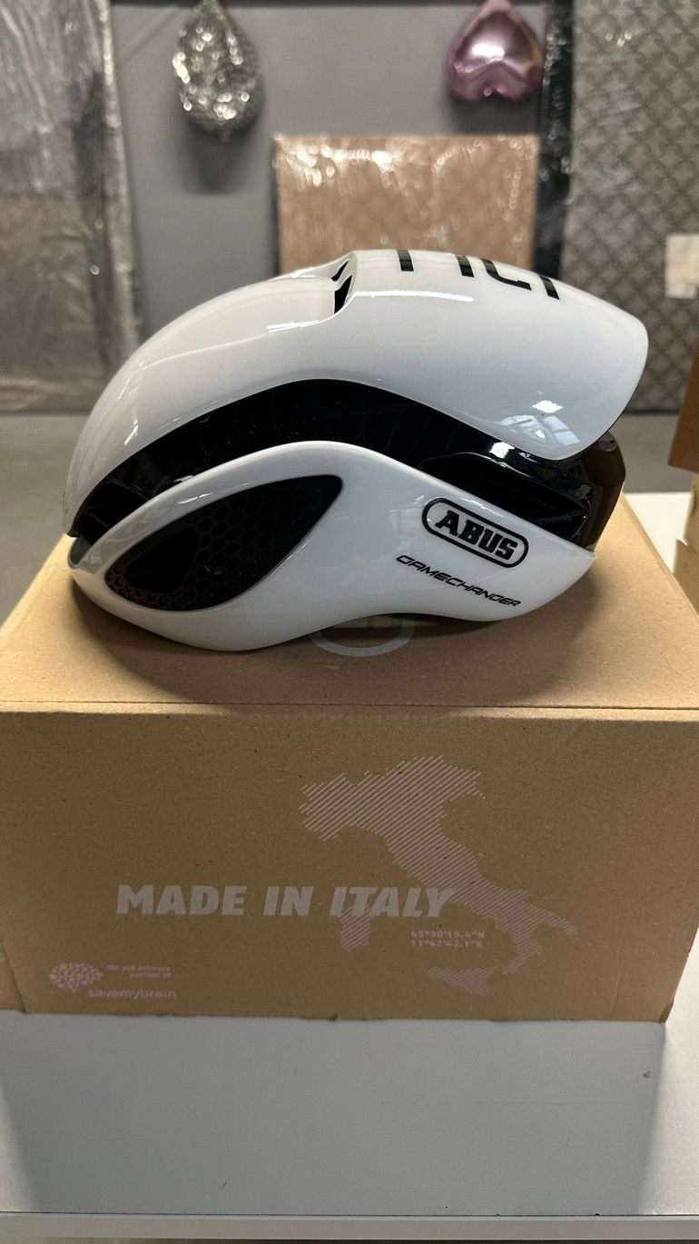 Used ABUS GAMECHANGER Polar White L bike — image 1 of 6