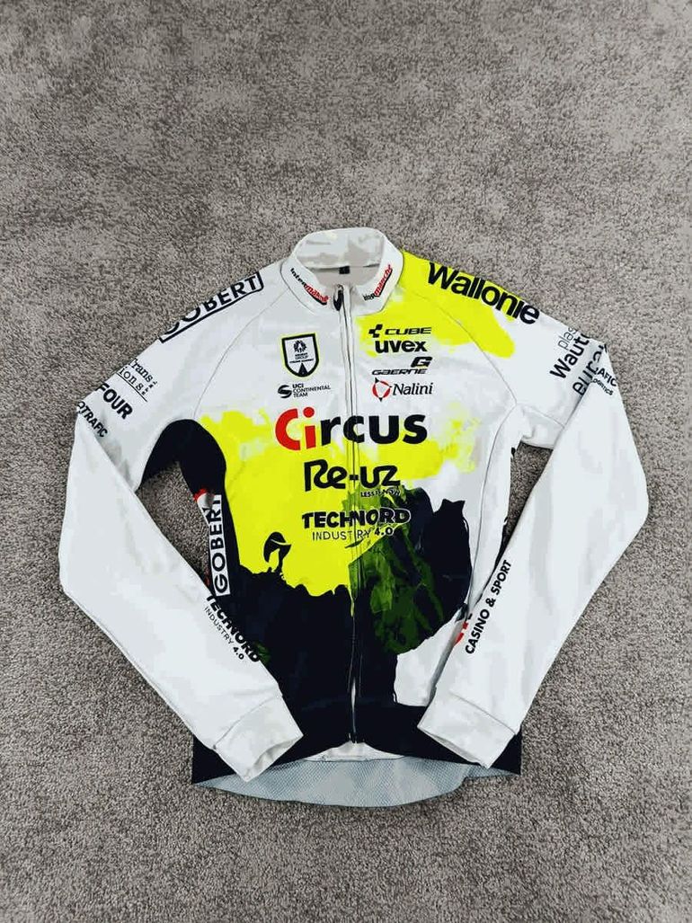 Used Nalini Veste velo mi-saison homme taille S - 70 5415 - Vandenstorme - Uci pro circus gobert bike — image 1 of 8