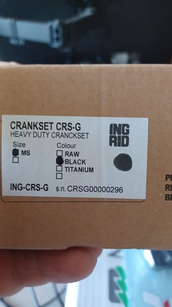 Used Crankset ing rid CRS-G Crankset bike — image 2 of 3