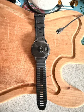Used Garmin Fenix 6X Pro Solar bike — image 2 of 4