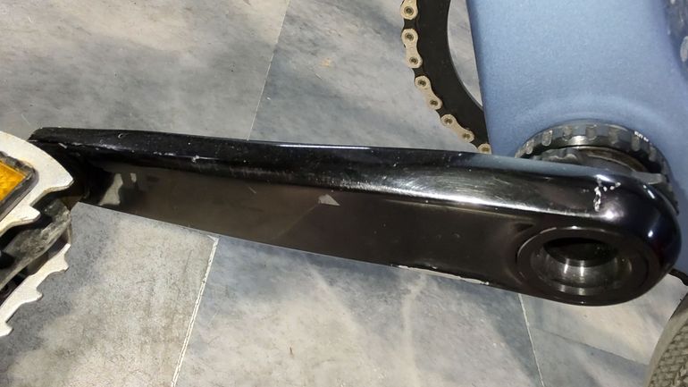 Used Sram Rival Wide Dub Crankarms 175mm 2024 bike — image 11 of 15
