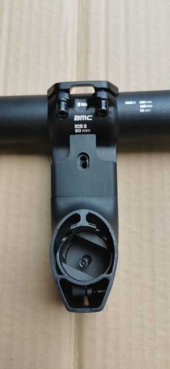 Used Bmc ICS 2 90mm Stem and RAB02 Handlebar 2025 bike — image 2 of 5