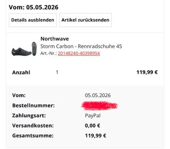 Used Northwave Rennradschuhe 2026 bike — image 4 of 4
