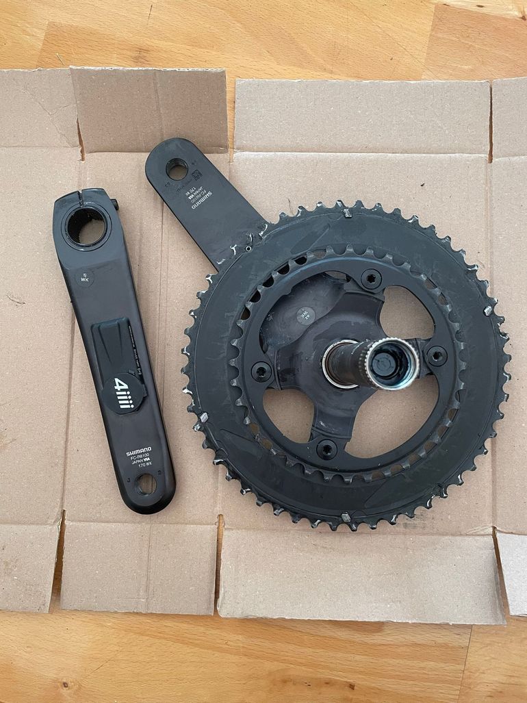 Used Shimano Ultegra Kurbel FC-R8100 mit 4iiii Powermeter bike — image 2 of 3