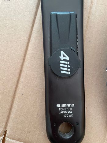 Used Shimano Ultegra Kurbel FC-R8100 mit 4iiii Powermeter bike — image 3 of 3