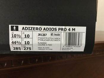 Used Adidas adios pro 4 M bike — image 2 of 11
