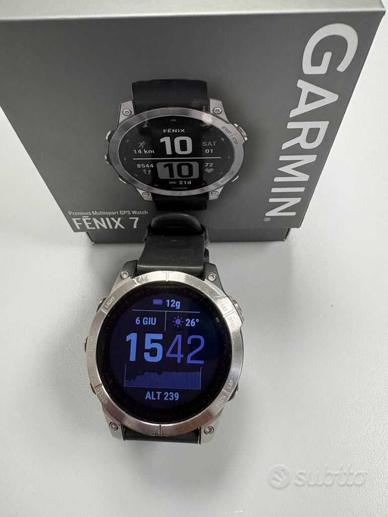 Used Garmin Fenix 7 47mm bike — image 1 of 7
