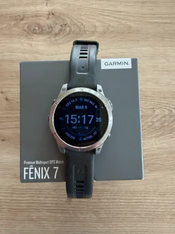 Used Garmin Fenix 7 bike