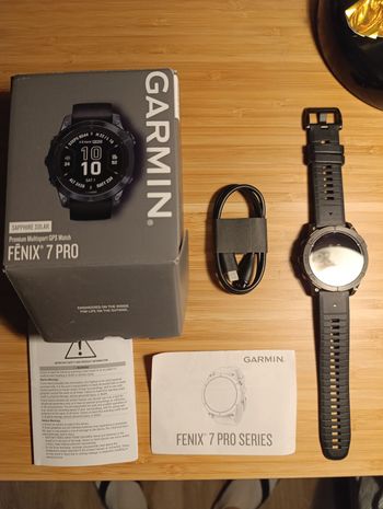 Used Garmin Fēnix 7 PRO Sapphire Solar 2026 bike — image 6 of 8