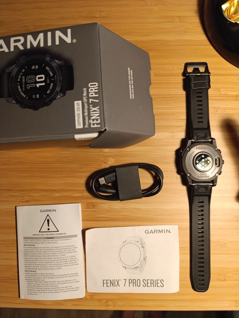 Used Garmin Fēnix 7 PRO Sapphire Solar 2026 bike — image 8 of 8