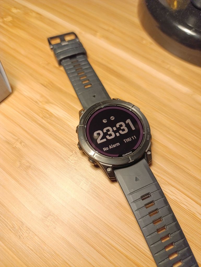 Used Garmin Fēnix 7 PRO Sapphire Solar 2026 bike — image 3 of 8