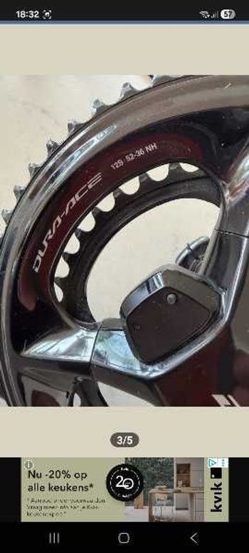 Used Shimano Dura-Ace R9200P Crank 2025 bike — image 2 of 6