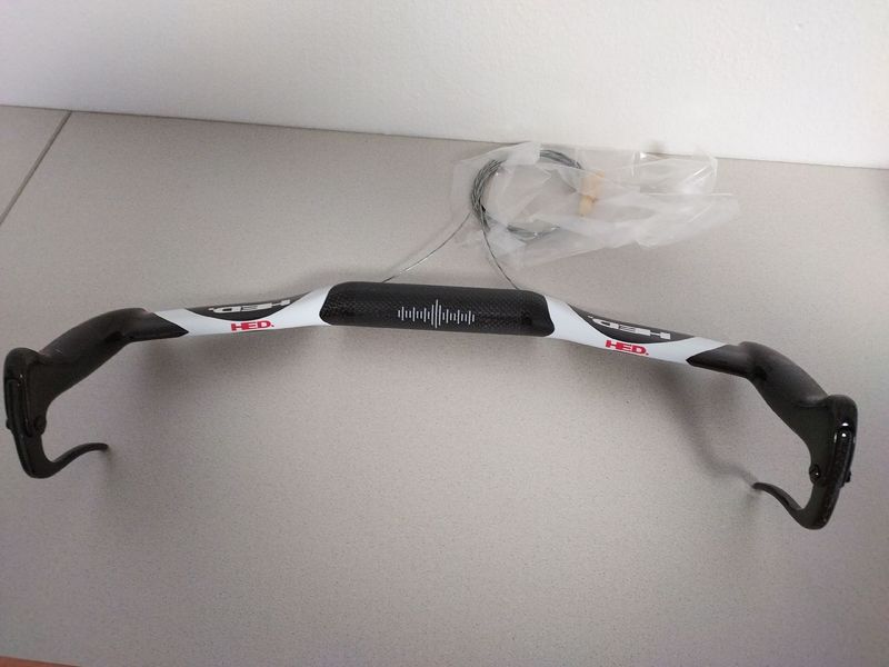 Used HED. Corsair Aero Bar flat inkl. Bremshebel Cockpit