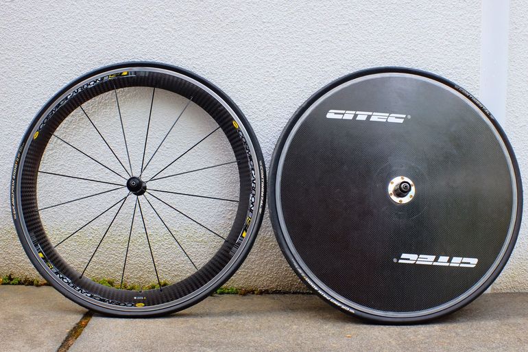 Used Mavic CITEC Scheibenrad und Cosmic Carbone SL bike — image 1 of 11