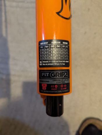 Used Fox Factory 36 Float 29" Kashima 160mm 2021 bike — image 4 of 8