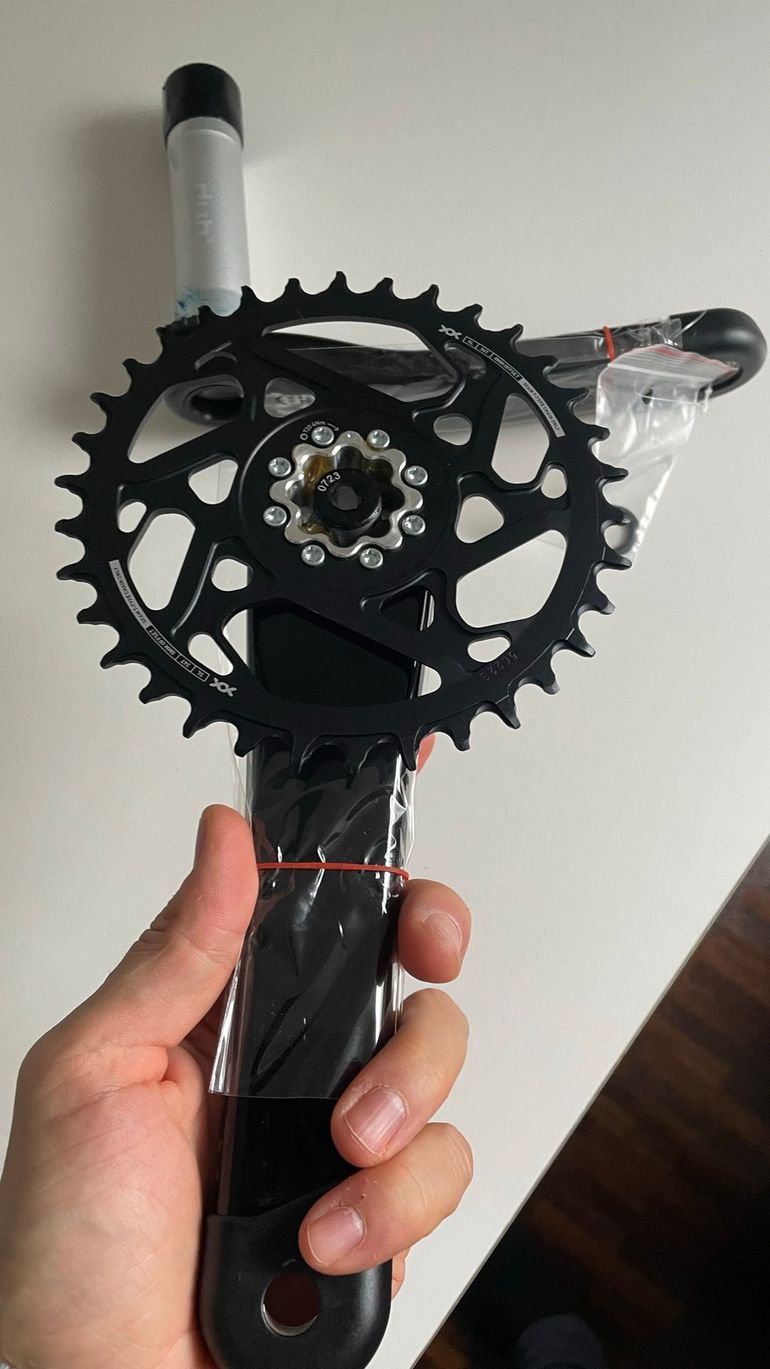 Used Sram XX SL Eagle DUB Kurbel 34T 175mm bike — image 4 of 4