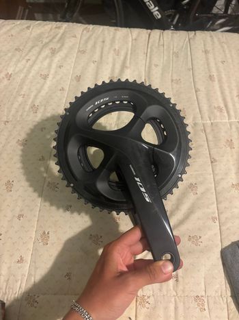 Used Shimano 105 Crankset 11-speed bike