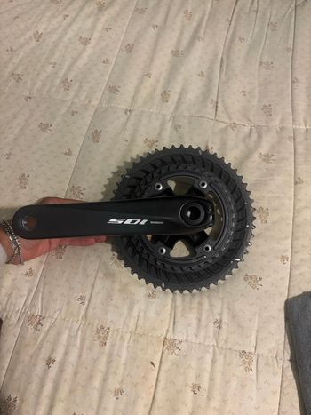 Used Shimano 105 Crankset 11-speed bike — image 3 of 6