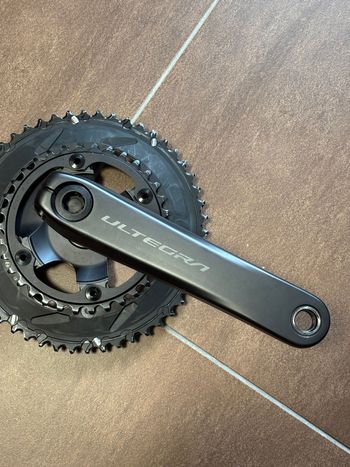 Used Shimano Ultegra R8100 Crankset with XCADEY Power Meter bike — image 4 of 5