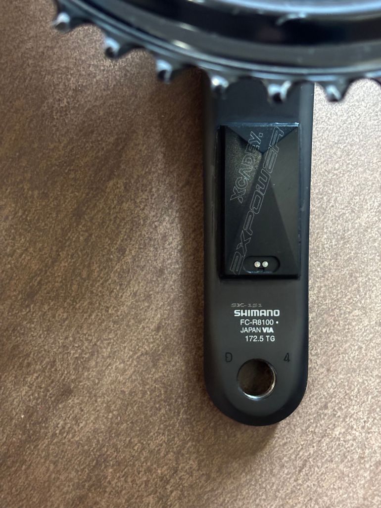 Used Shimano Ultegra R8100 Crankset with XCADEY Power Meter bike — image 5 of 5