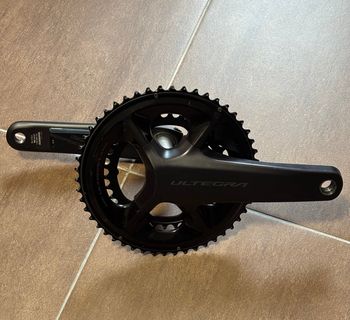 Used Shimano Ultegra R8100 Crankset with XCADEY Power Meter bike