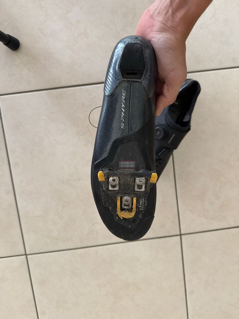 Used Shimano S-PHYRE Cycling Shoes 2024 bike — image 2 of 5