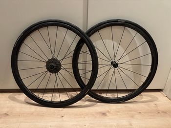 Used Mavic Ksyrium Pro SL UST Carbon Wheels