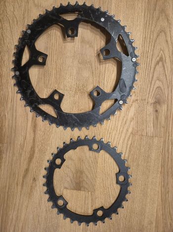 Used Cannondale One Crankset 2x11 50/34T 175mm bike — image 6 of 7
