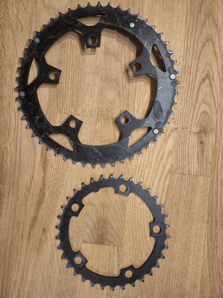 Used Cannondale One Crankset 2x11 50/34T 175mm bike — image 6 of 7