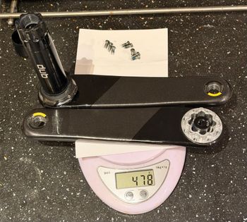 Used Sram Force Dub E1 175mm Crankset 478g 2024 bike — image 3 of 5