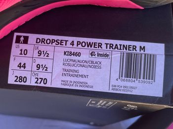 Used Adidas Dropset 4 rosa negro 2026 bike — image 3 of 4