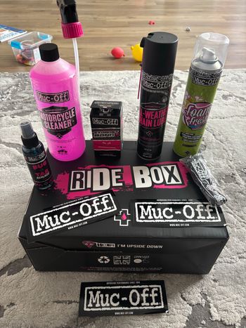 Used MUC-OFF Ride Box Motorrad Reinigungs- & Pflegeset 2026 bike — image 2 of 2