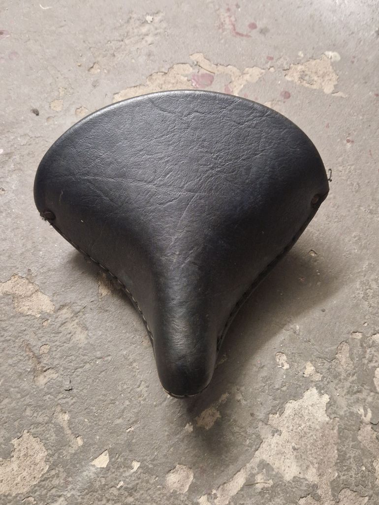 Used lepper Bicycle Leather Saddle Vintage bike — image 4 of 5