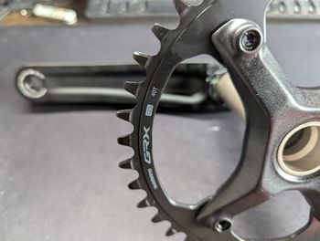 Used Shimano GRX FC RX610 165mm 40 tooth 2026 bike — image 2 of 5