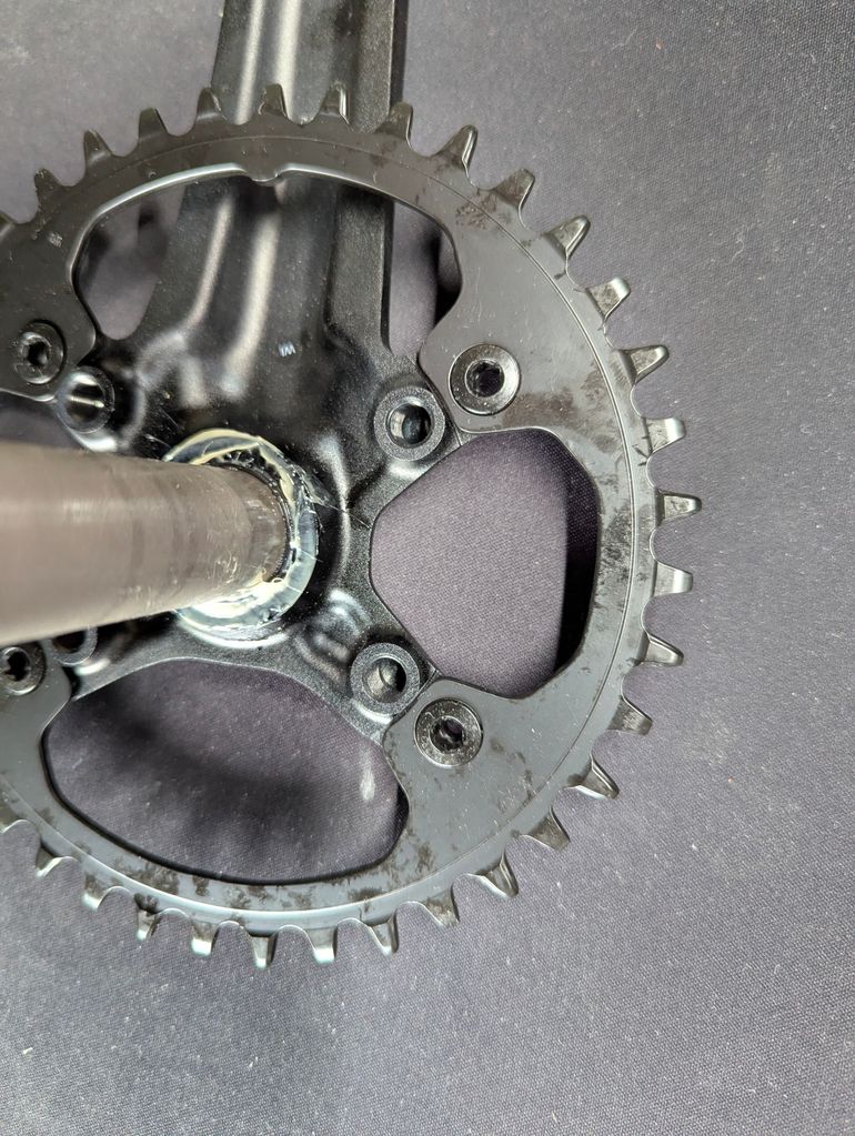 Used Shimano GRX FC RX610 165mm 40 tooth 2026 bike — image 5 of 5