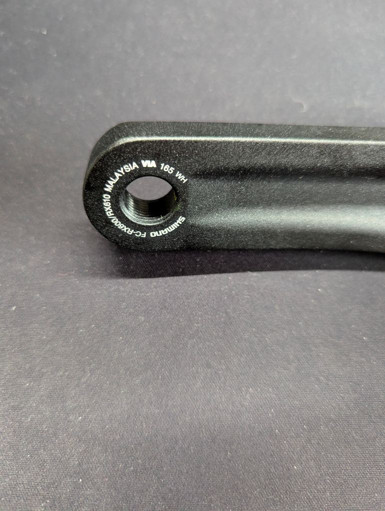 Used Shimano GRX FC RX610 165mm 40 tooth 2026 bike — image 3 of 5