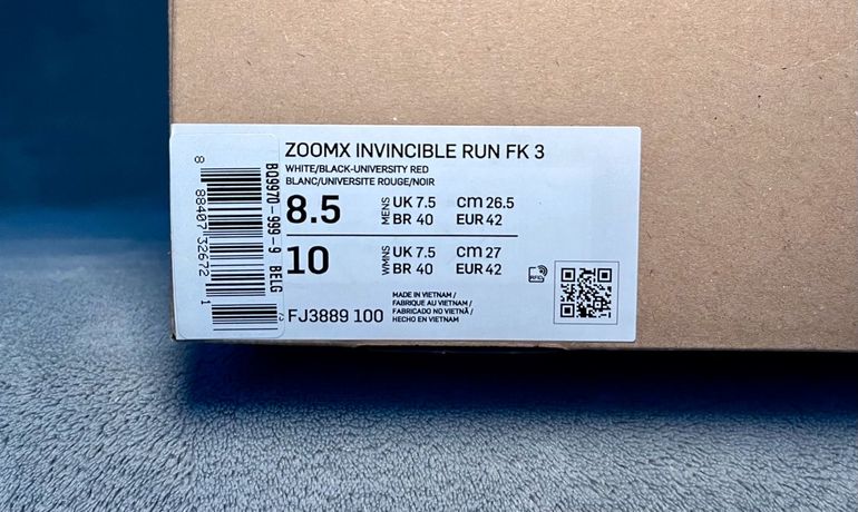 Used Nike ZoomX Invincible 3 bike — image 6 of 6