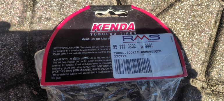Used Kenda 700x22 Tubular Tire bike — image 2 of 4