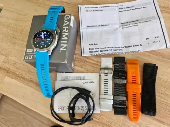 Used Garmin Epix Pro Gen 2 Sapphire 51 mm bike — image 5 of 7