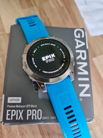 Used Garmin Epix Pro Gen 2 Sapphire 51 mm bike — image 2 of 7