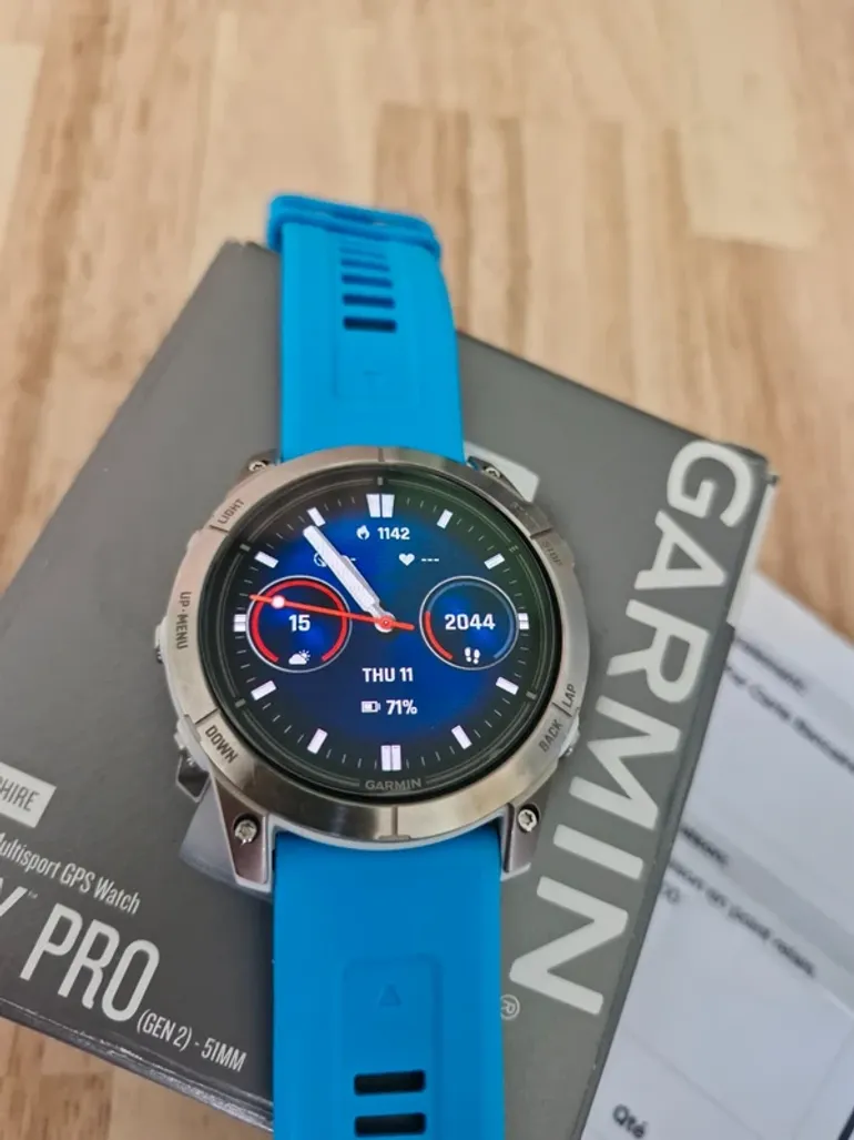 Used Garmin Epix Pro Gen 2 Sapphire 51 mm bike — image 1 of 7