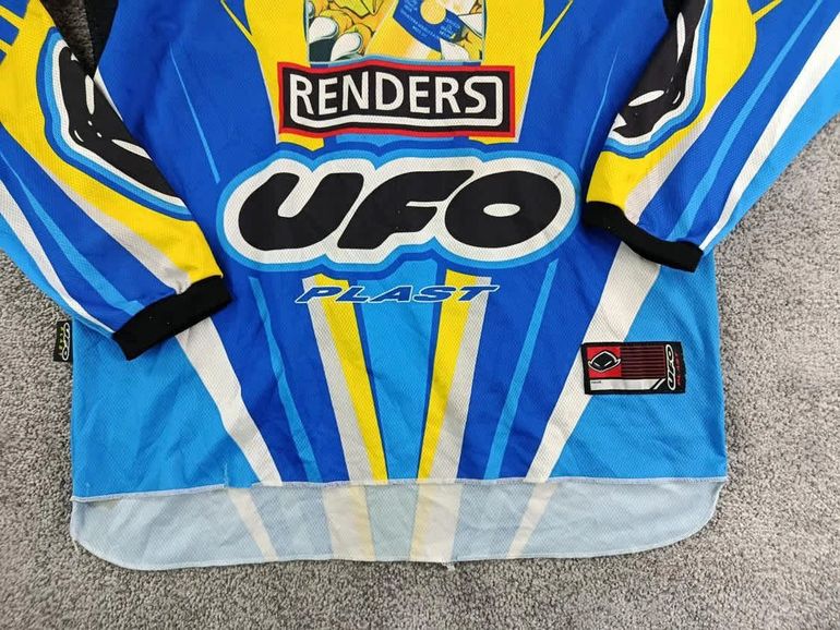 UFO Plast maillot officiel homme taille xl - 76 5527 - Joel Smets –Alstare Suzuki MX1 bike d'occasion — image 2 sur 8